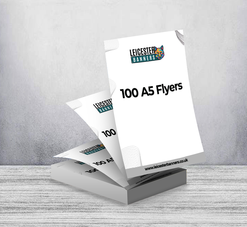 100 A5 Flyers
