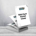 Cheap Printed 1000 Flyers