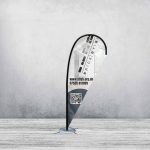 2.5m Tear Drop Flags