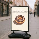 A1 Water Base Pavement Sign With Graphics