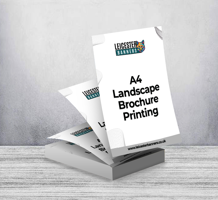A4 Landscape Brochure Printing