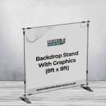 Backdrop Stand With Graphics (8ft x 8ft)