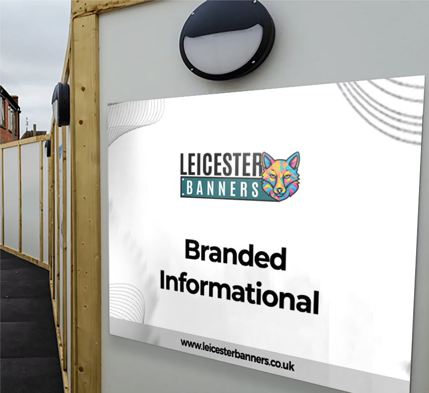 Branded Informational Sign