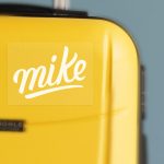 Clear Sticker Name Labels