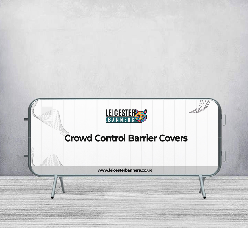 Crowd Control Barrier Covers