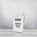 Desktop Banner Stand