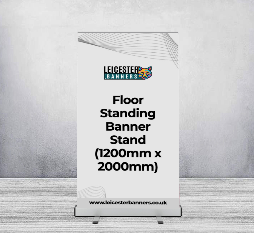 Floor Standing Banner Stand (1200mm x 2000mm)