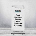 Floor Standing Banner Stand (850mm x 2000mm)