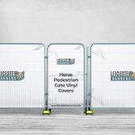 Heras Pedestrian Gate Vinyl Covers