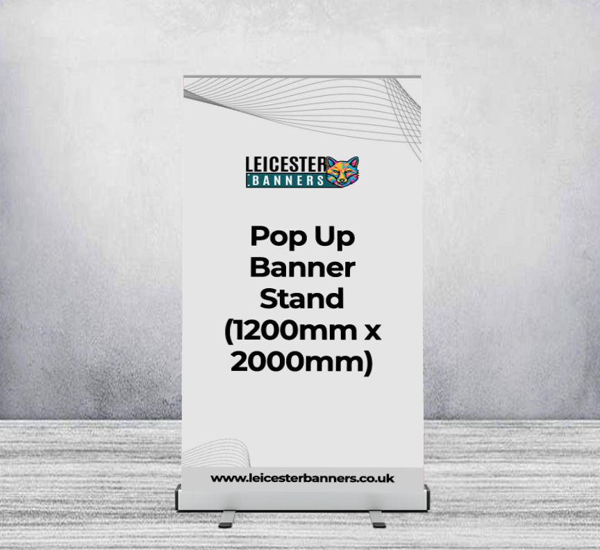 Pop Up Banner Stand (1200mm x 2000mm)