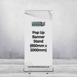 Pop Up Banner Stand (850mm x 2000mm)