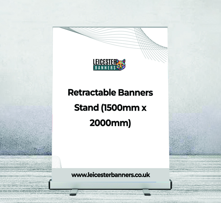 Retractable Banners Stand (1500mm x 2000mm)