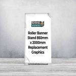 Roller Banner Stand 850mm x 2000mm Replacement Graphics
